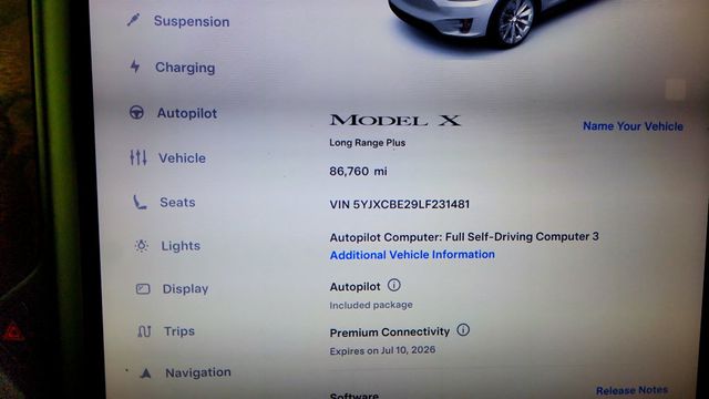 2020 Tesla Model X Long Range Plus AWD w/ 6 Seat Interior & 20'' Slipstream Wheels - 22975536 - 14
