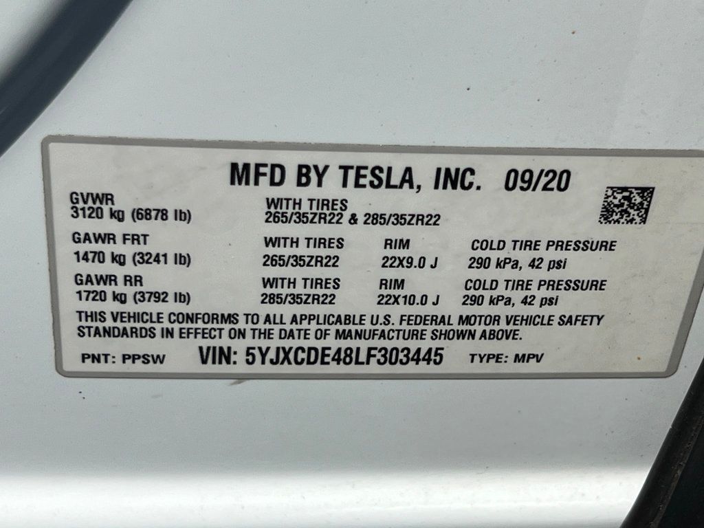 2020 Tesla Model X Performance AWD - 22347527 - 35