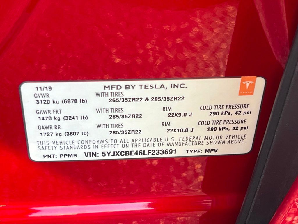2020 Tesla Model X Performance AWD - 22385804 - 35