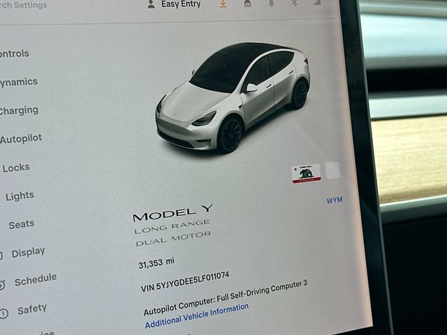 2020 Tesla Model Y Long Range AWD - 22993817 - 21