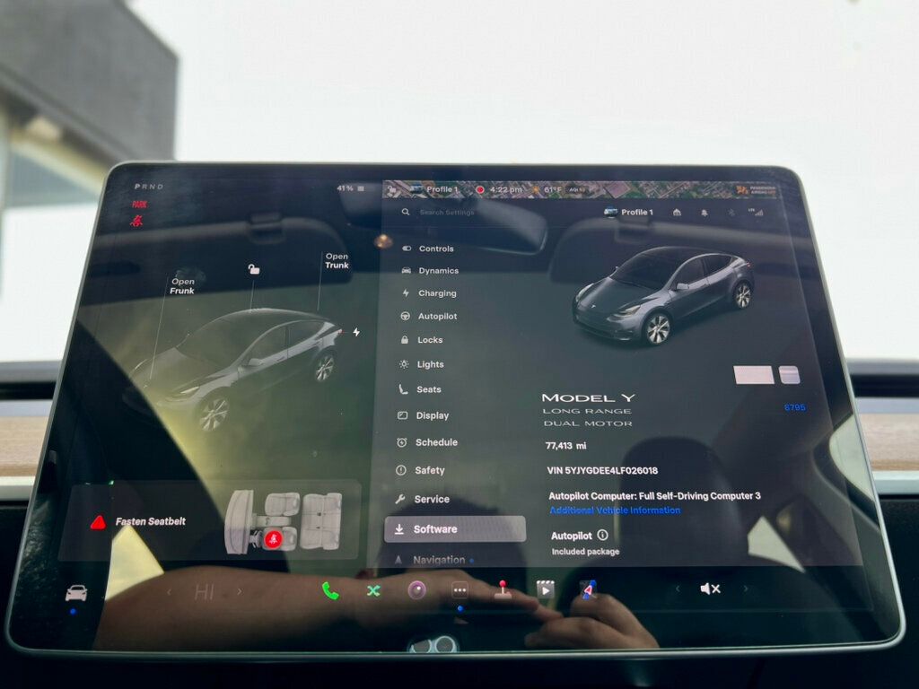 2020 Tesla Model Y Long Range AWD - 22998435 - 18