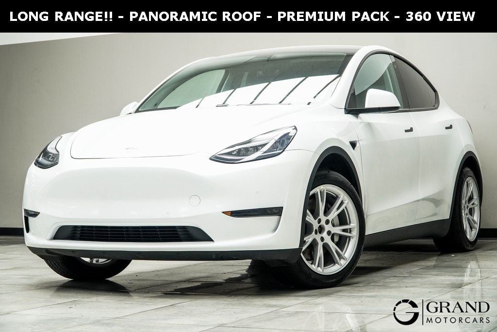 Used 2020 Tesla Model Y Long Range with VIN 5YJYGDEE2LF009122 for sale in Kennesaw, GA