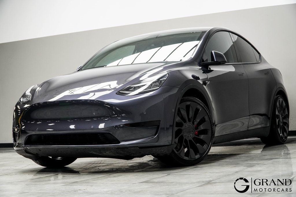 Used 2020 Tesla Model Y Performance with VIN 5YJYGDEF0LF014117 for sale in Kennesaw, GA