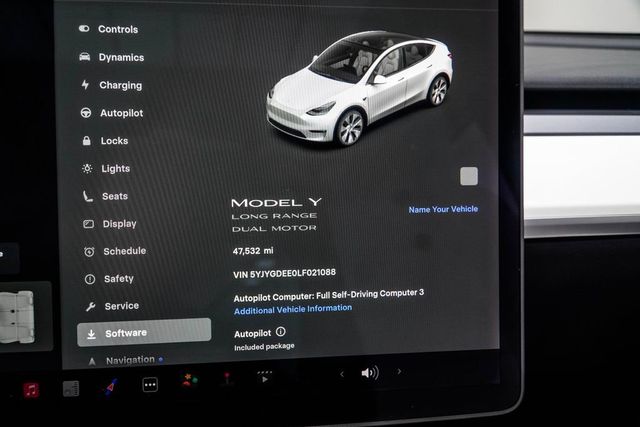 2020 Tesla Model Y Long Range AWD - 23044172 - 23