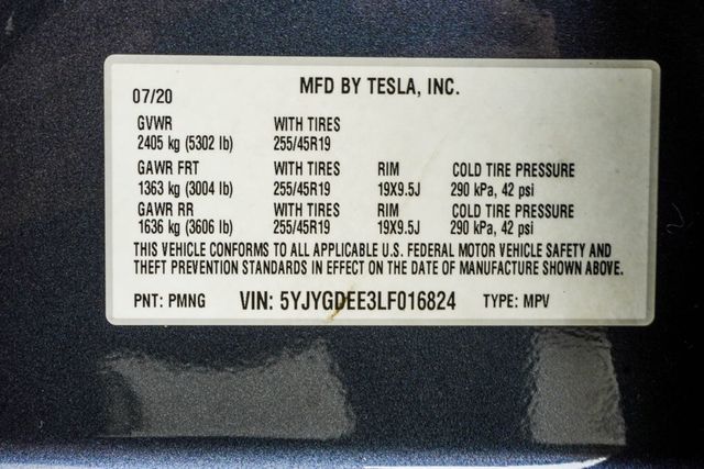2020 Tesla Model Y Long Range AWD - 23034829 - 37