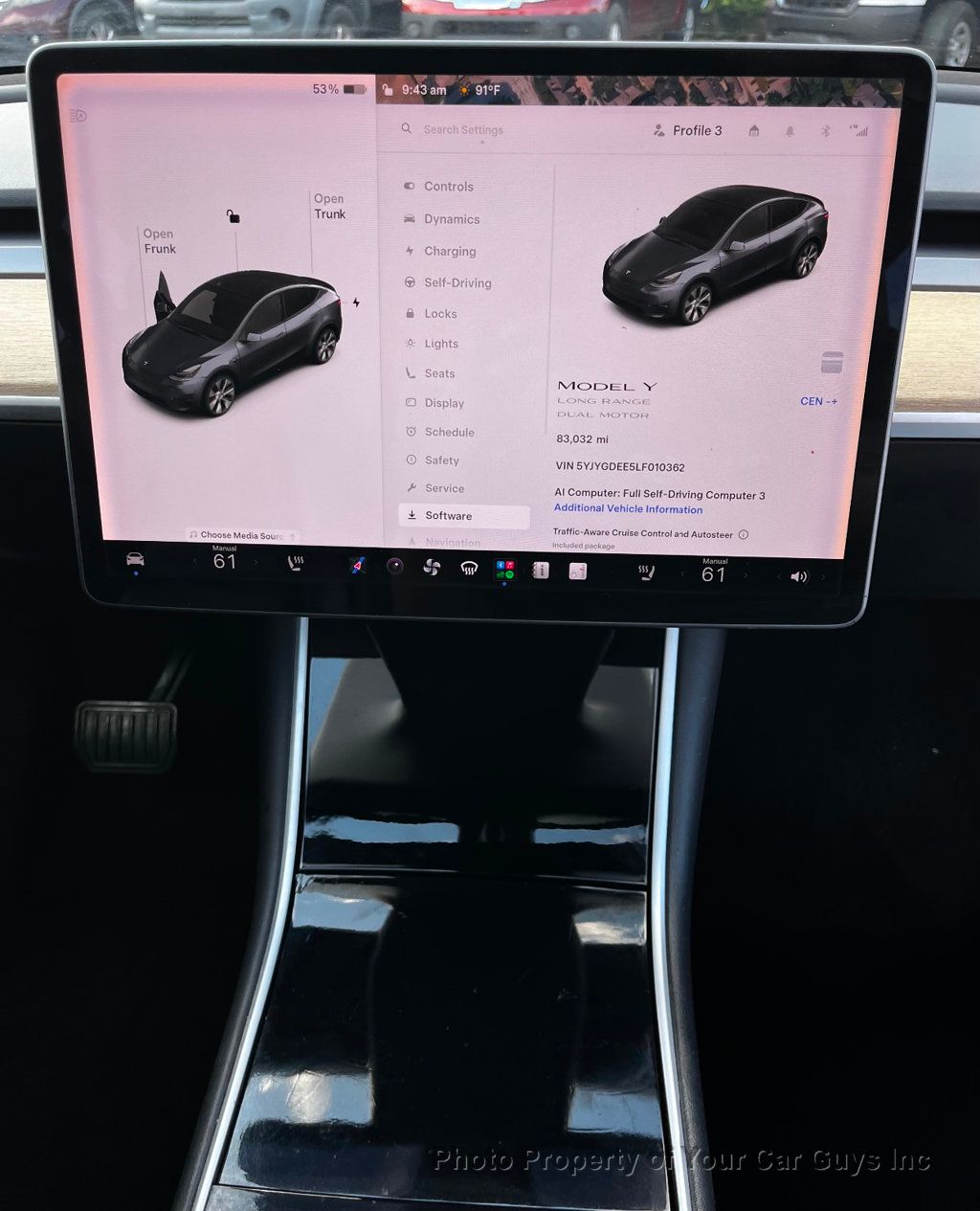2020 Tesla Model Y Long Range AWD - 23049051 - 22