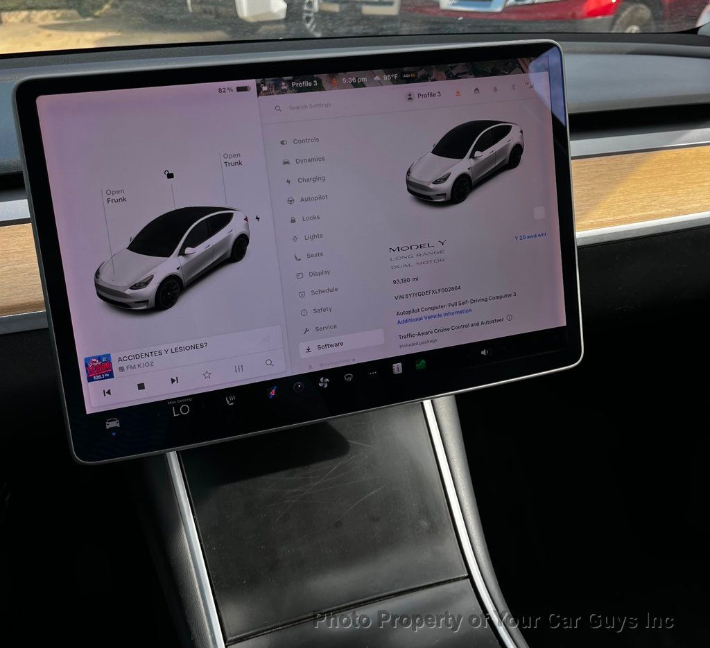 2020 Tesla Model Y Long Range AWD - 23054458 - 19