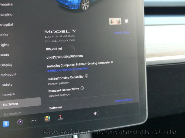 2020 Tesla Model Y Long Range AWD - 22991997 - 33