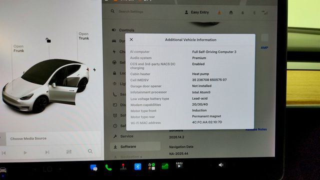 2020 Tesla Model Y Long Range AWD w/ 20'' Wheels, Traffic-Aware Cruise Controll - 23026772 - 14