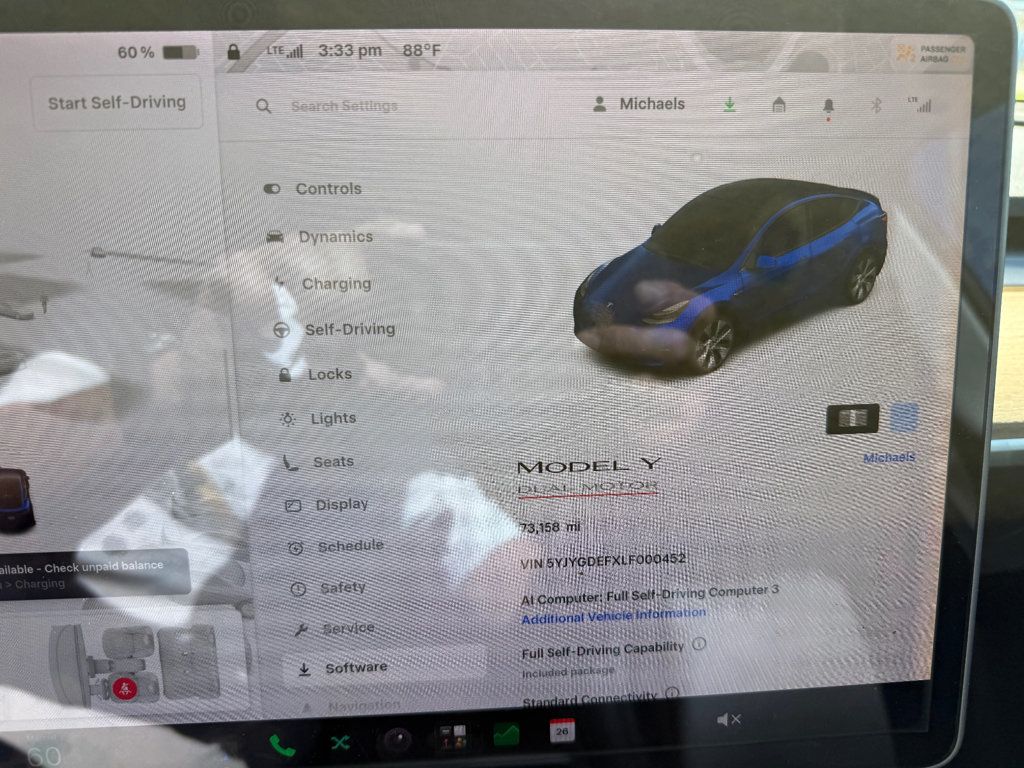 2020 Tesla Model Y **MODEL Y PERFORMANCE AWD** FULL-SELF DRIVING INCLUDED** - 23087629 - 9