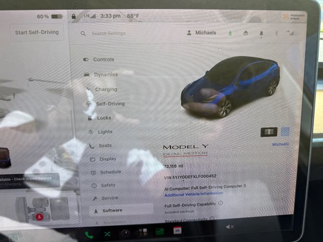 2020 Tesla Model Y **MODEL Y PERFORMANCE AWD** FULL-SELF DRIVING INCLUDED** - 23087629 - 9