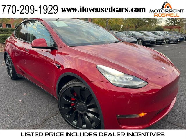 2020 Tesla Model Y Performance AWD - 22650321 - 0