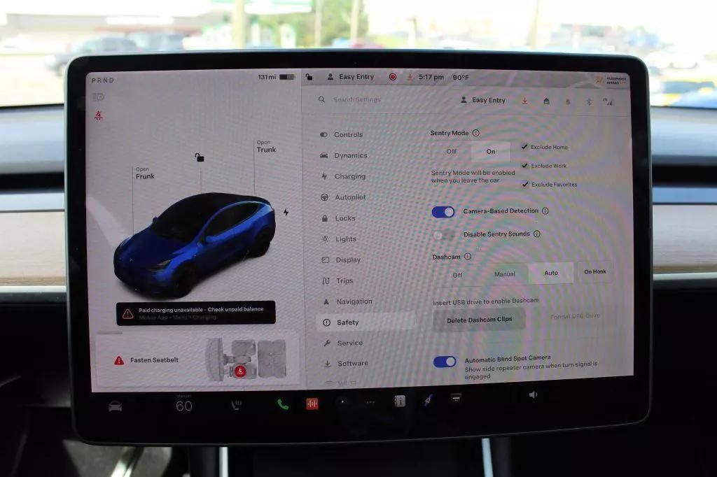 2020 Tesla Model Y PERFORMANCE MODEL, 1 OWNER, PANO ROOF, NAVI, SURROUND CAM!!! - 22507398 - 18