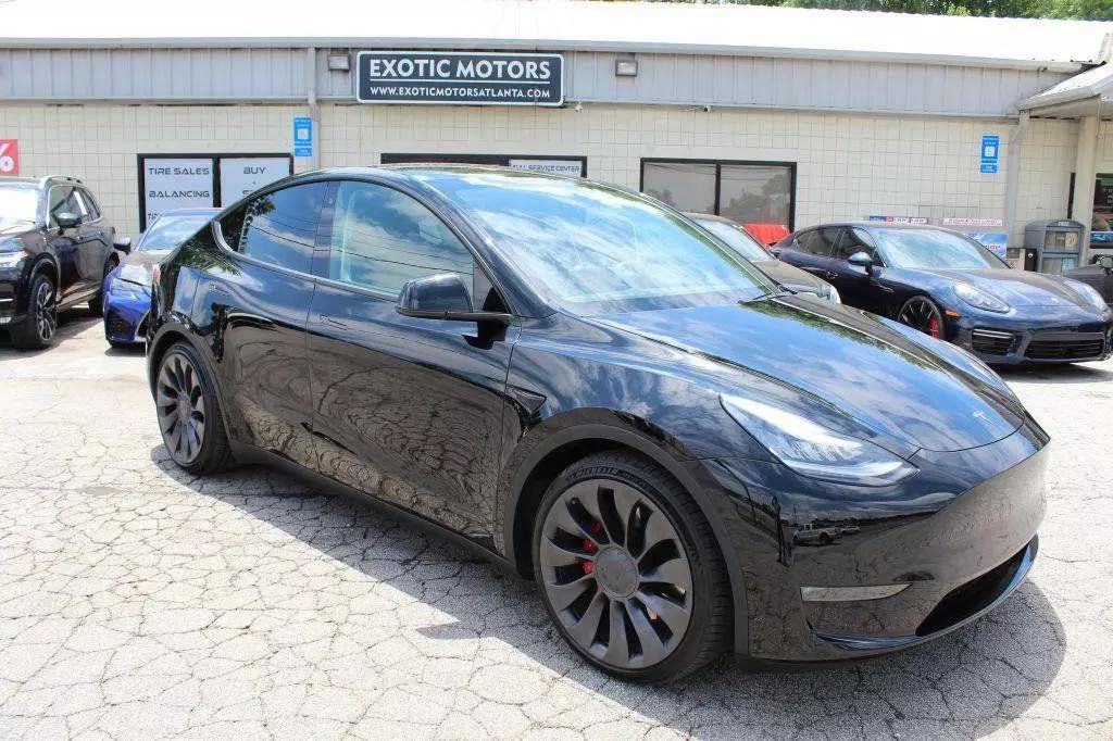 2020 Tesla Model Y PERFORMANCE MODEL, SPOILER, PARKING SENSORS, SURROUND VIEW CAM!! - 22499713 - 12