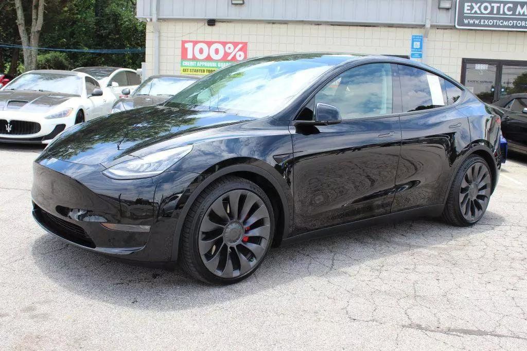 2020 Tesla Model Y PERFORMANCE MODEL, SPOILER, PARKING SENSORS, SURROUND VIEW CAM!! - 22499713 - 2