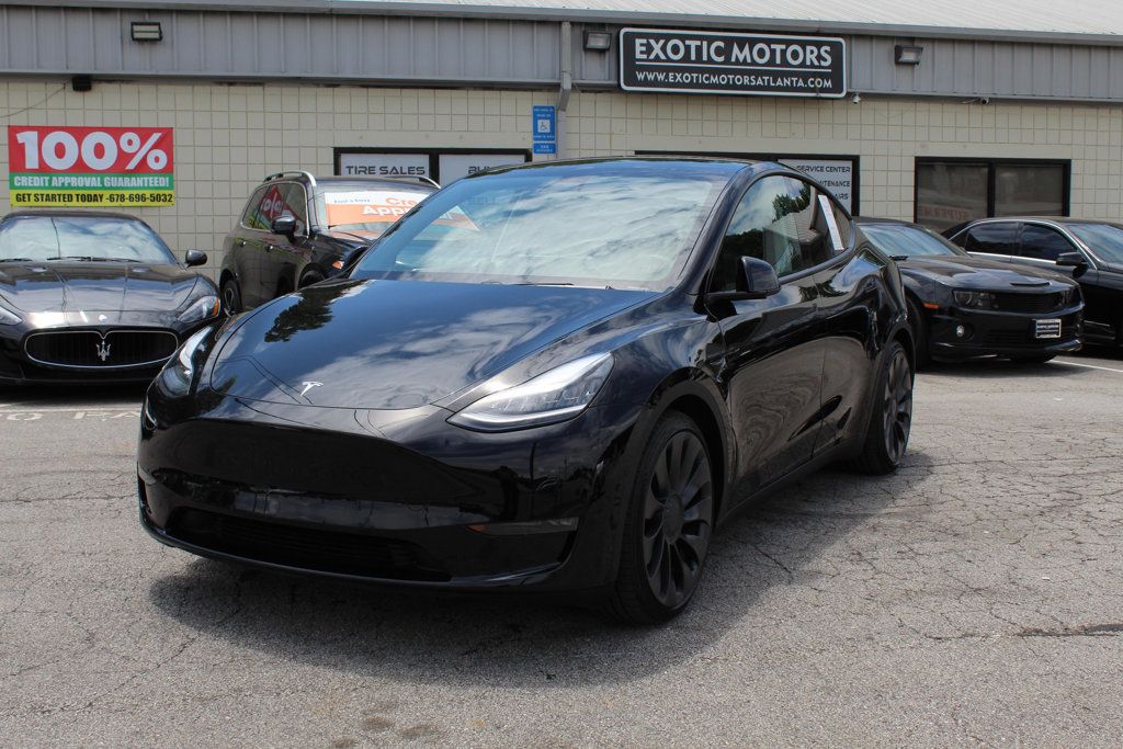 2020 Tesla Model Y PERFORMANCE MODEL, SPOILER, PARKING SENSORS, SURROUND VIEW CAM!! - 22499713 - 36