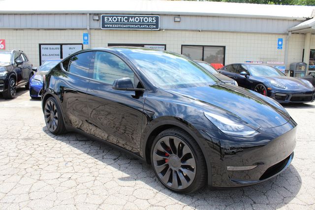 2020 Tesla Model Y PERFORMANCE MODEL, SPOILER, PARKING SENSORS, SURROUND VIEW CAM!! - 22499713 - 48