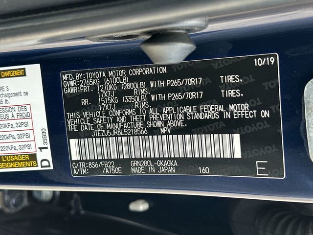 2020 Toyota 4Runner SR5 2WD - 22988296 - 20