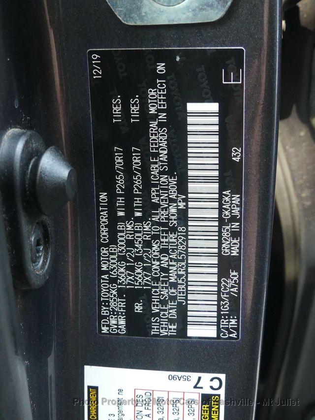 2020 Toyota 4Runner TRD Off Road 4WD - 23074670 - 46