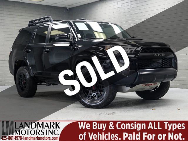 Used Toyota 4runner Trd Pro 4wd At Landmark Motors Inc Serving Seattle Bellevue Wa Iid