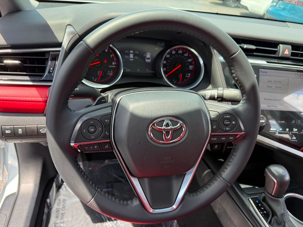 2020 Toyota Camry **CAMRY XSE**WHITE ON RED LEATHER**PANORAMIC**1 OWNER*LOW MILES* - 23016610 - 11