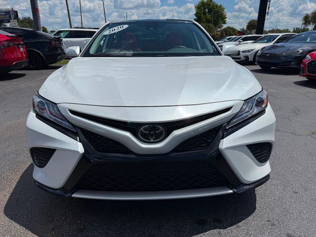2020 Toyota Camry **CAMRY XSE**WHITE ON RED LEATHER**PANORAMIC**1 OWNER*LOW MILES* - 23016610 - 1
