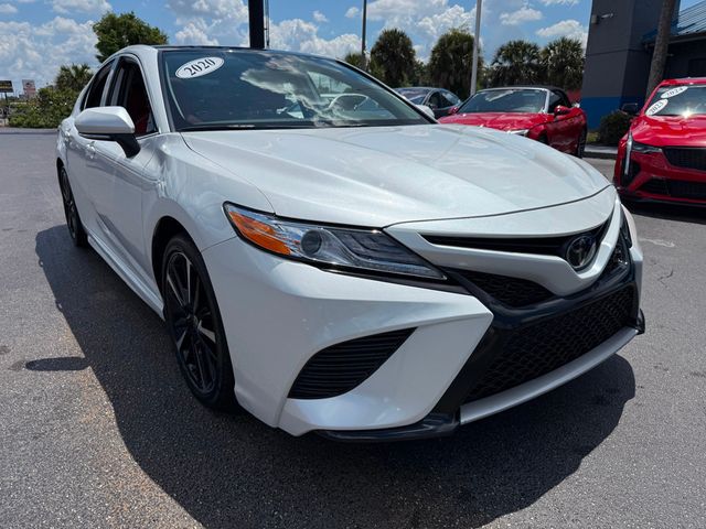 2020 Toyota Camry **CAMRY XSE**WHITE ON RED LEATHER**PANORAMIC**1 OWNER*LOW MILES* - 23016610 - 2