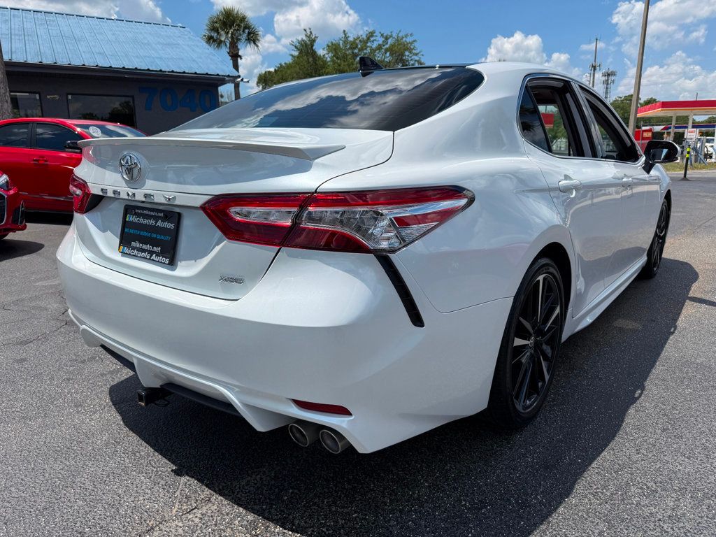 2020 Toyota Camry **CAMRY XSE**WHITE ON RED LEATHER**PANORAMIC**1 OWNER*LOW MILES* - 23016610 - 4