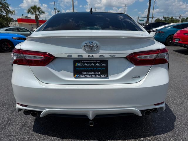 2020 Toyota Camry **CAMRY XSE**WHITE ON RED LEATHER**PANORAMIC**1 OWNER*LOW MILES* - 23016610 - 5