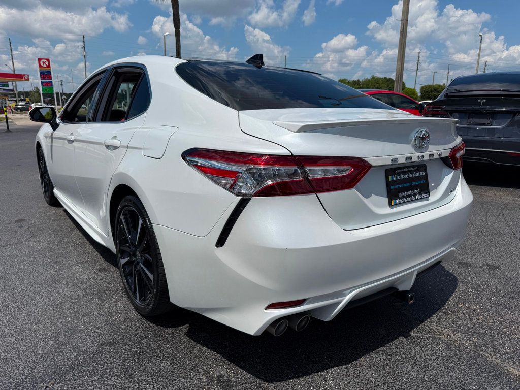2020 Toyota Camry **CAMRY XSE**WHITE ON RED LEATHER**PANORAMIC**1 OWNER*LOW MILES* - 23016610 - 6