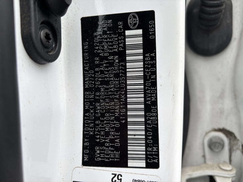 2020 Toyota Camry SE 4dr Sedan - 22936427 - 29