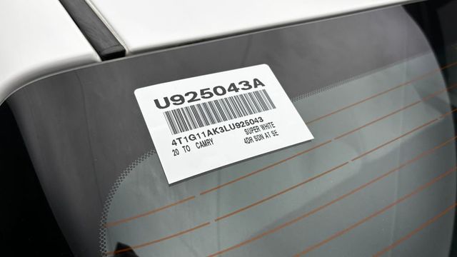 2020 Toyota Camry SE Automatic - 23037068 - 35