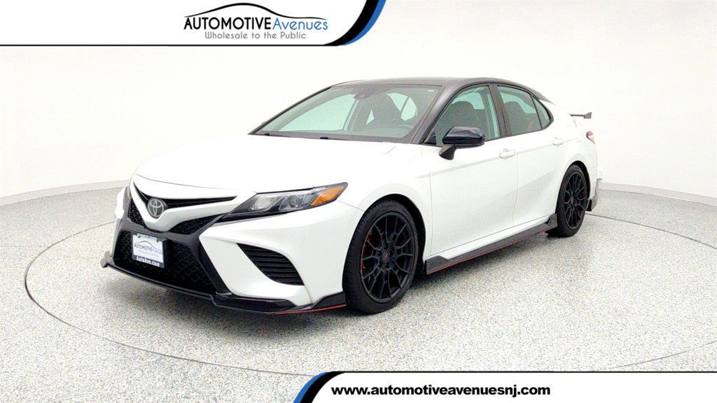 2020 Toyota Camry TRD V6 Automatic with Two-Tone Midnight Black Metallic Roof - 22958417 | Video 1