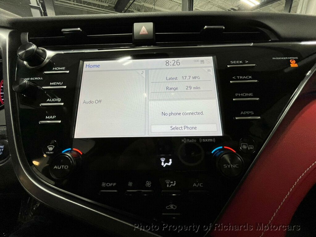 2020 Toyota Camry XSE Automatic - 22980171 - 19