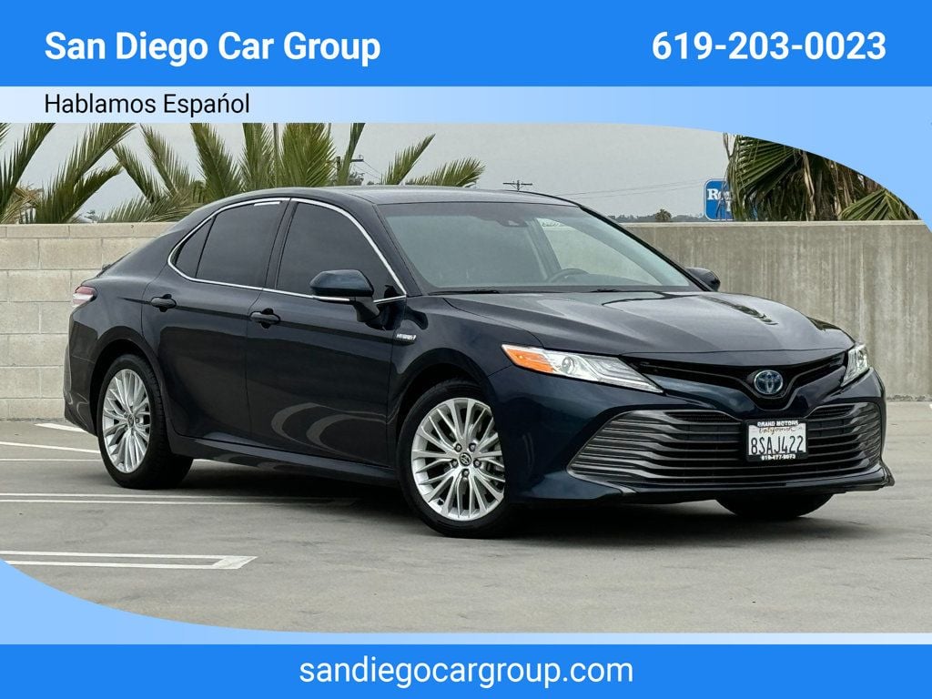 2020 Toyota Camry Hybrid XLE CVT - 22600507 - 0