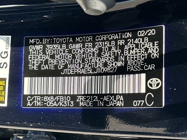 2020 Toyota Corolla LE CVT - 23019452 - 20