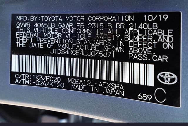 2020 TOYOTA COROLLA SE CVT - 22993257 - 30