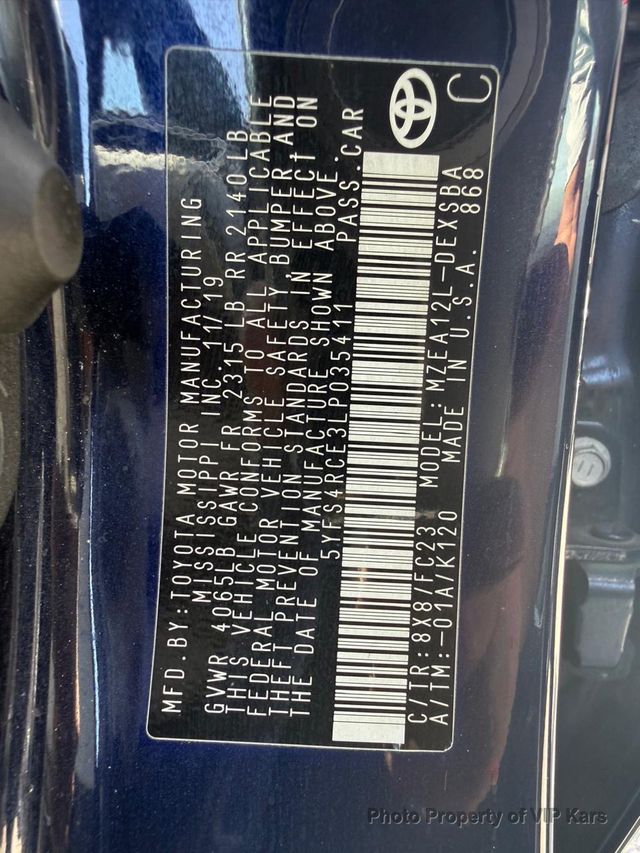 2020 Toyota Corolla SE CVT - 22927140 - 20