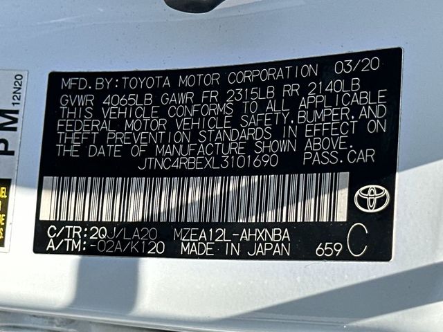 2020 Toyota Corolla Hatchback XSE CVT - 23019453 - 20