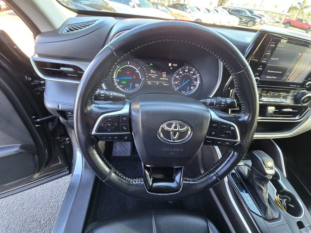 2020 Toyota Highlander Hybrid XLE AWD - 22624676 - 15