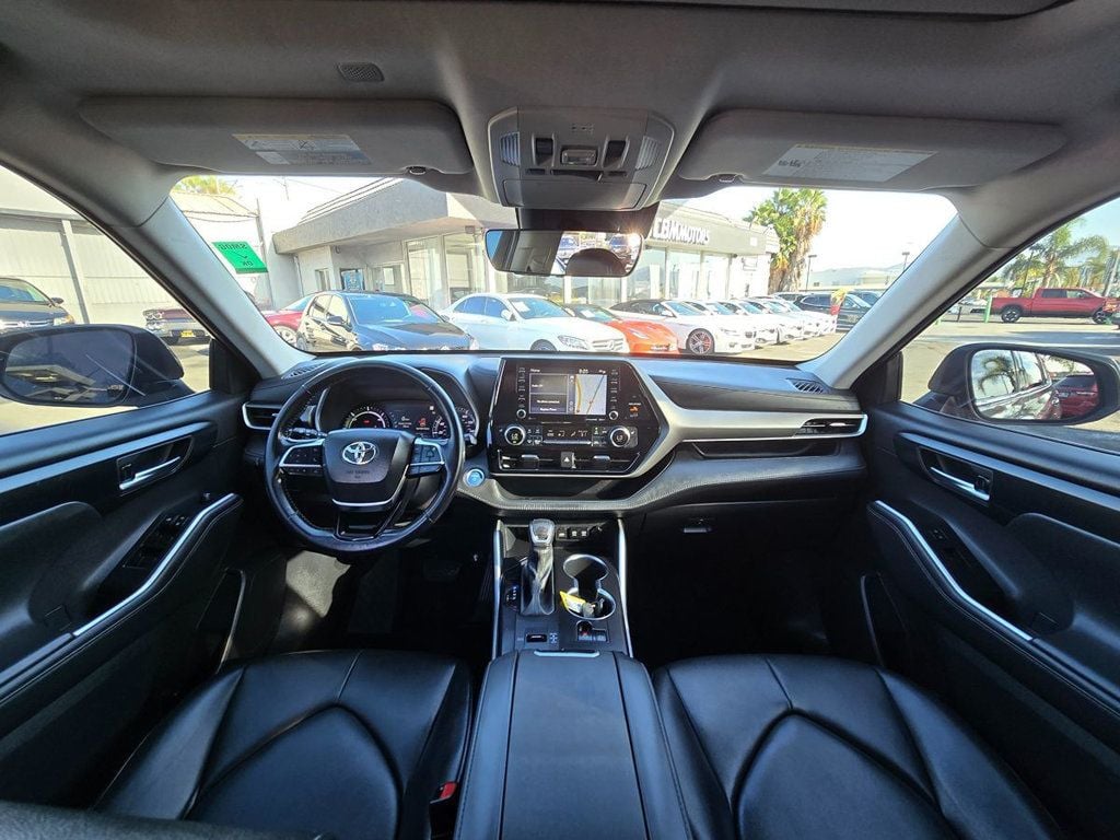 2020 Toyota Highlander Hybrid XLE AWD - 22624676 - 25