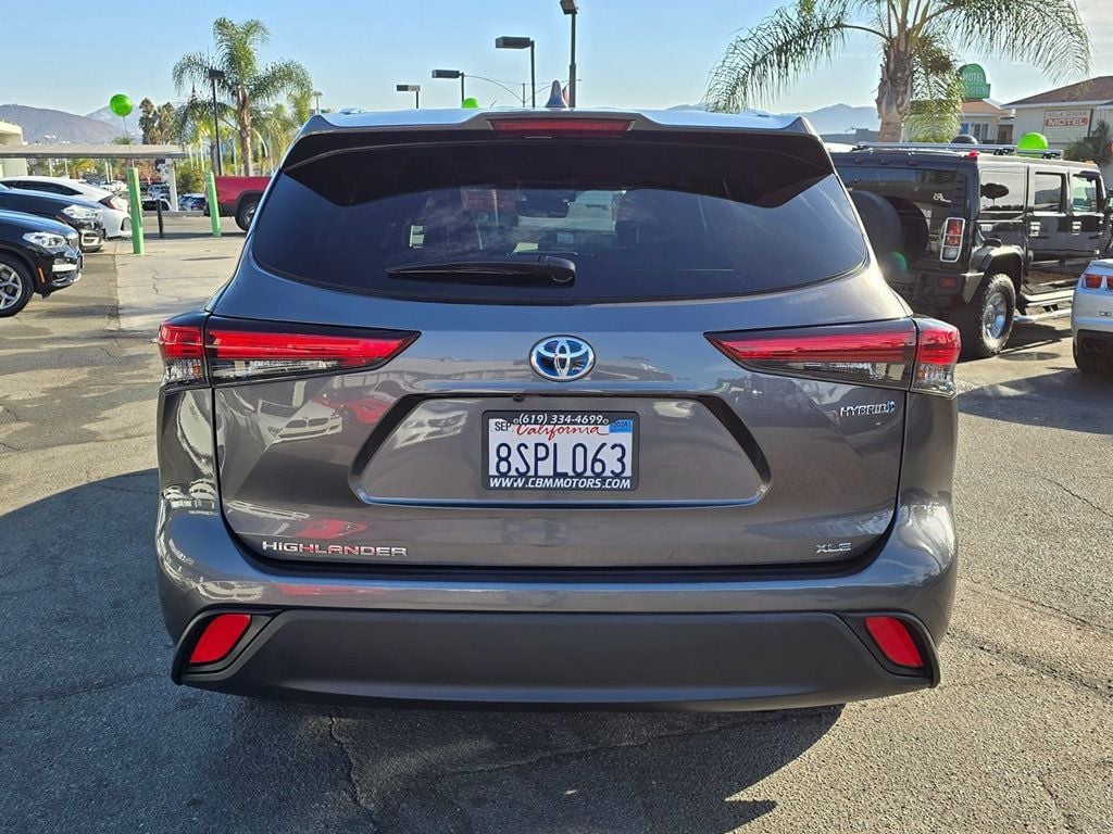 2020 Toyota Highlander Hybrid XLE AWD - 22624676 - 8