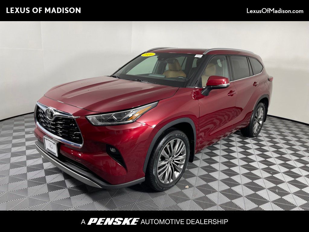 2020 Used Toyota Highlander Platinum AWD at Serving