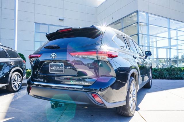 2020 Toyota Highlander Platinum FWD - 22926334 - 8
