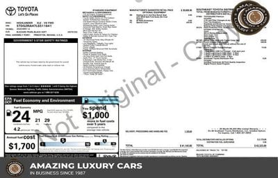 2020 Toyota Highlander