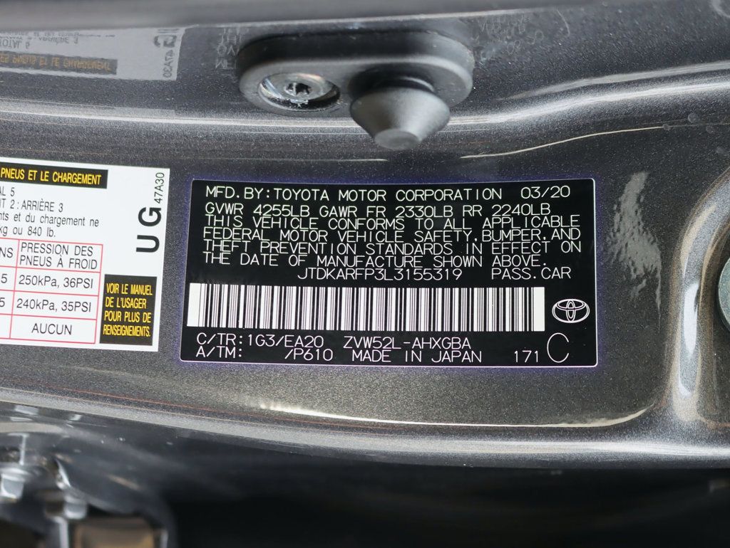 2020 Toyota Prius Prime XLE - 22958219 - 32
