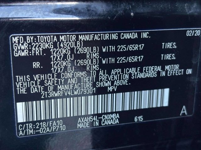 2020 Toyota RAV4 Hybrid XLE AWD - 23038746 - 37