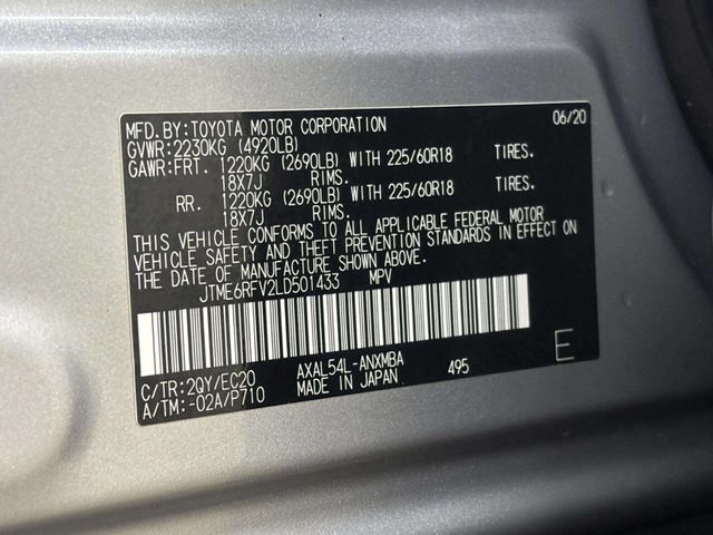 2020 Toyota RAV4 Hybrid XSE AWD - 22984892 - 41