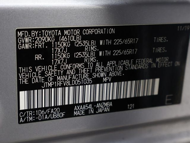 2020 Toyota RAV4 XLE AWD - 23043201 - 57