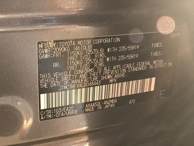 2020 Toyota RAV4 XLE Premium FWD - 22669647 - 23